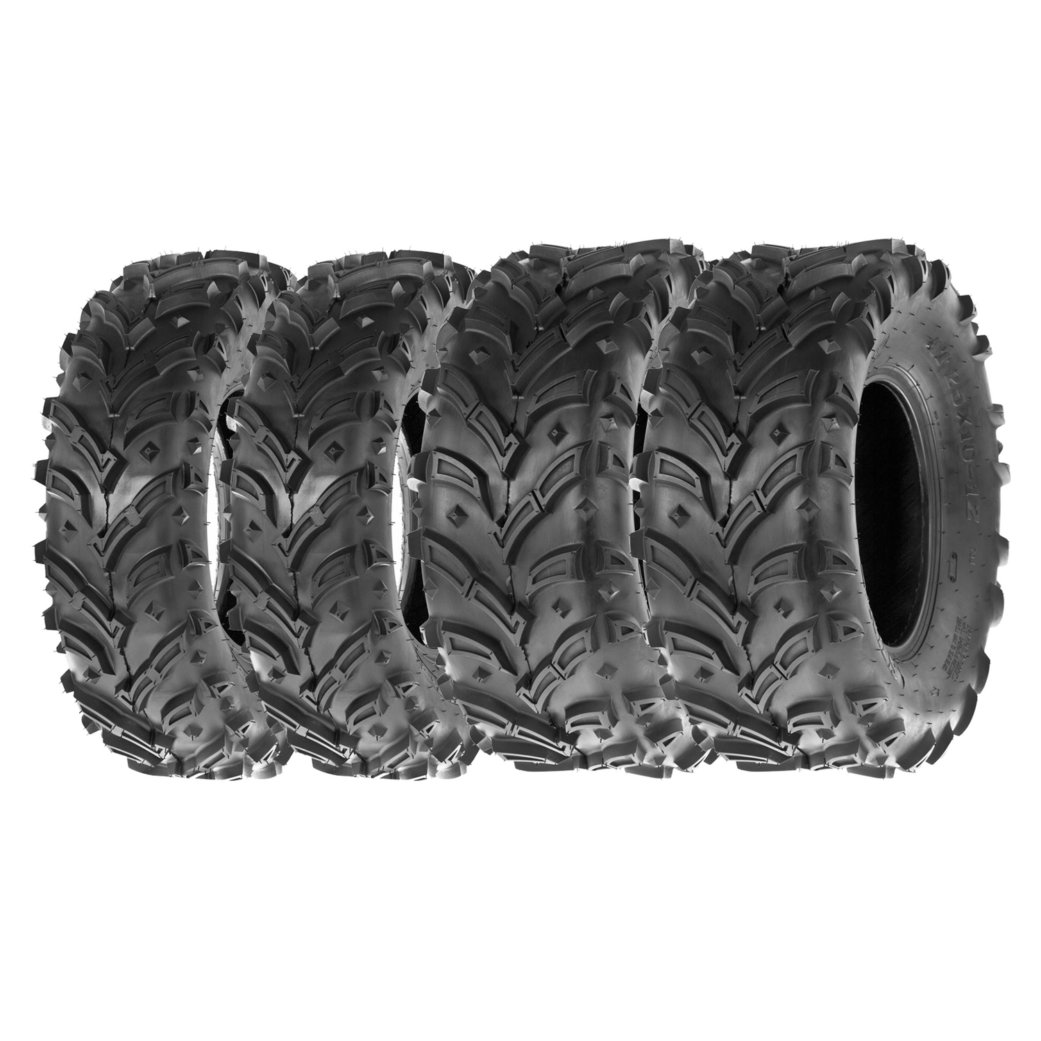 SunF ATV TIRE/UTV TIRE All Terrain 6 PR Tubeless A024-1 (set of 4) SUNF