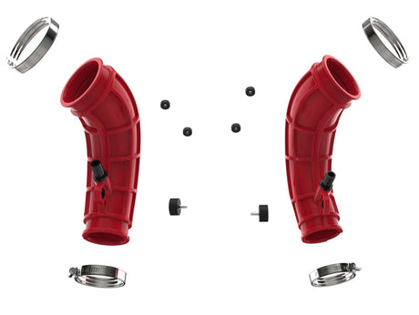 aFe Power 22-24 Toyota Land Cruiser (J300) / 22-24 Toyota Tundra V6-3.4L (tt) Red Turbo Inlet Pipes