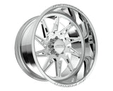 JTX Forged Scissor Polished 22-Inch Concave Wheel