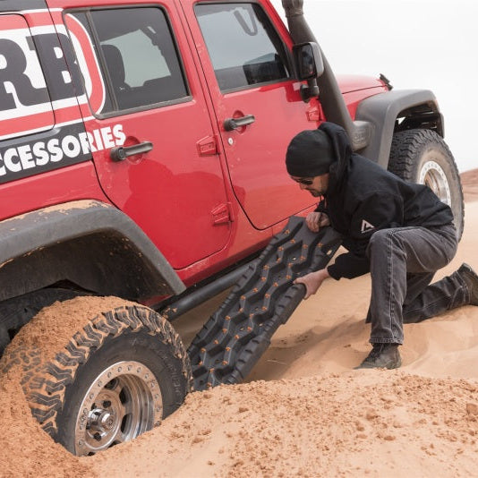 ARB TRED Pro Recovery Boards - Black on Black, Set of 2