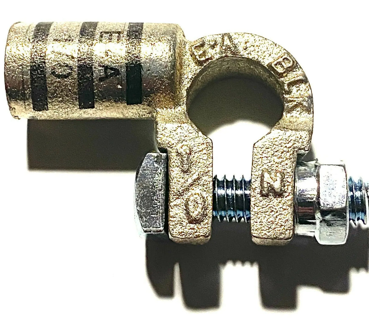 Battery Cable Ends Copper Top Post 90 DEG Terminal Connectors 2 GAUGE THUR 4/0 ac/dc wire and supply