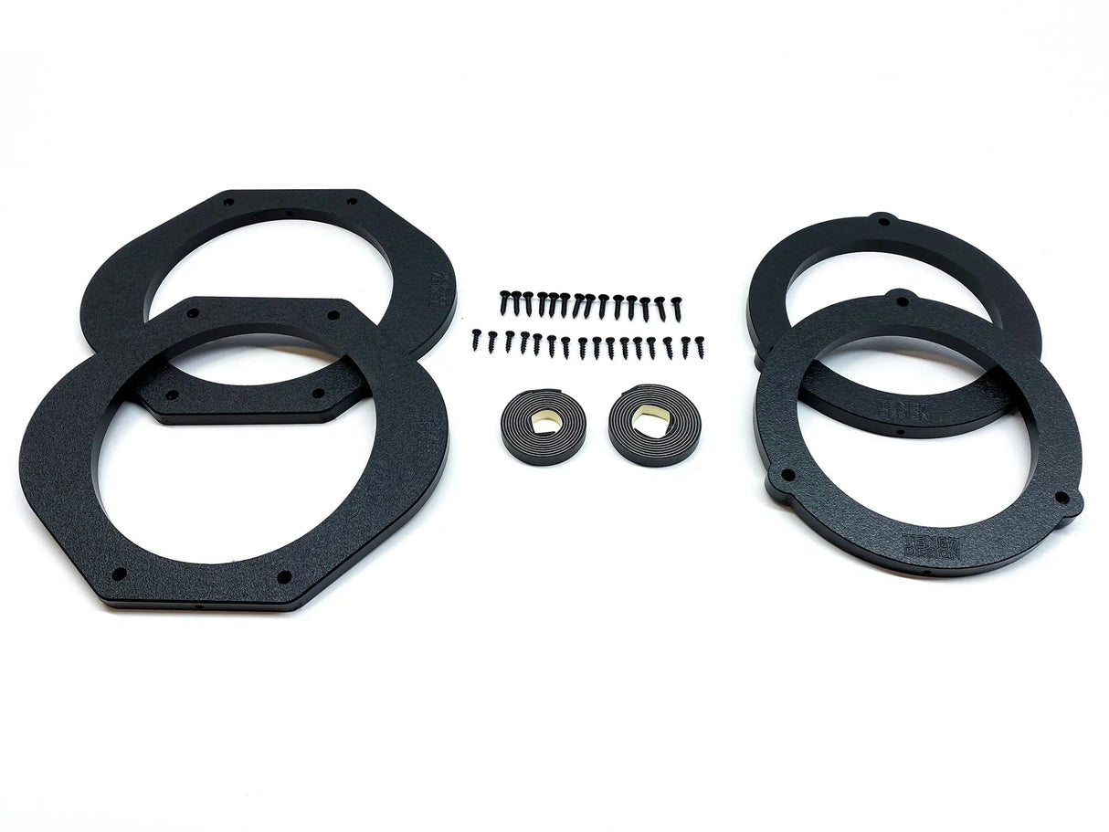 2015-2026 Ford F-150/Super Duty Speaker Adapters | CNC-Machined No-Drill Ten87 Design
