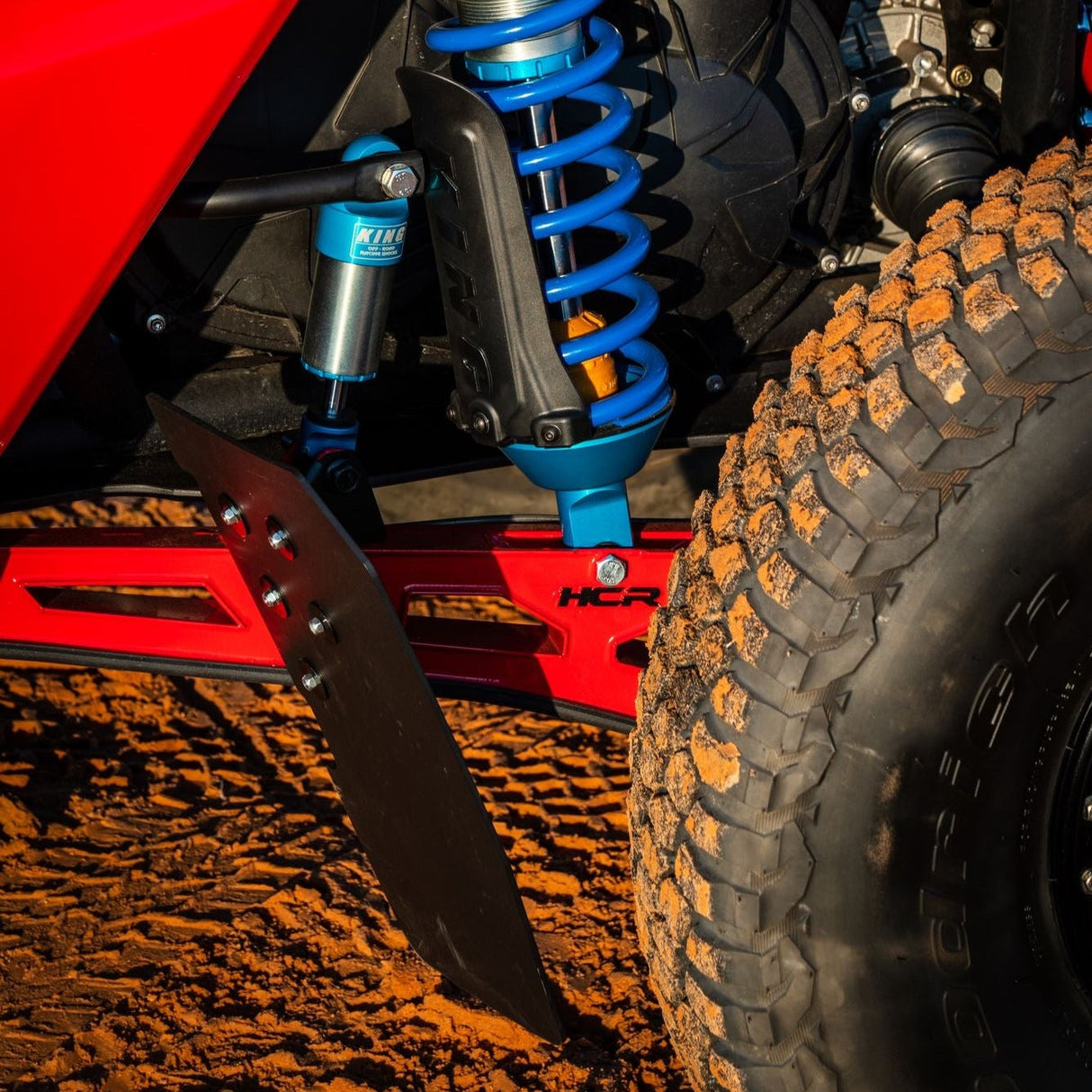 HCR Can-Am Maverick X3 Trailing Arm Mud Flaps HCR Racing