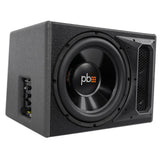 PowerBass PS-AWB121 Single 12in 200W Amplified Enclosure PowerBass