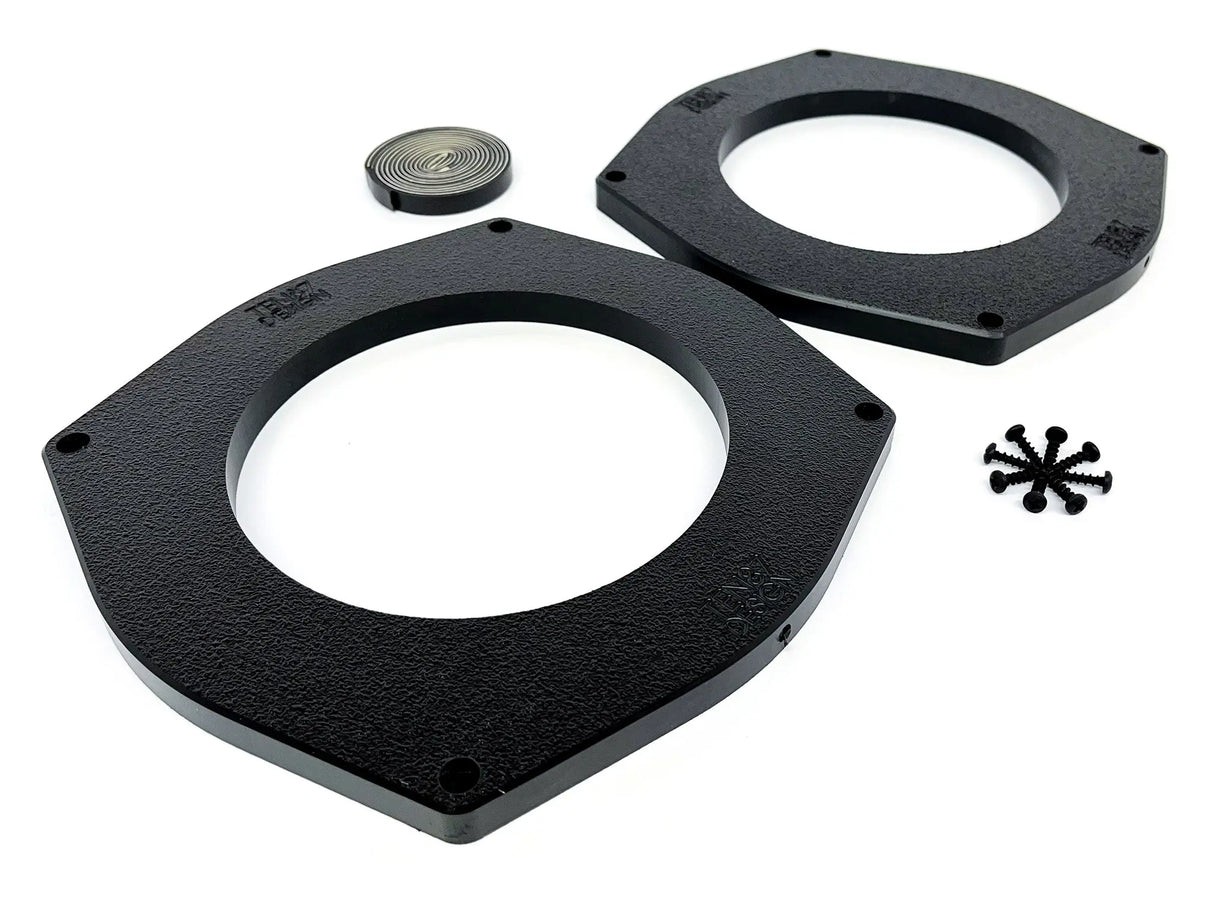 2014-2022 Range Rover Sport 6.5-inch Speaker Adapters | CNC-Machined HDPE Ten87 Design