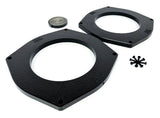 2014-2022 Range Rover Sport 6.5-inch Speaker Adapters | CNC-Machined HDPE Ten87 Design
