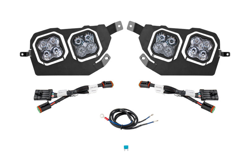 Diode Dynamics 14-23 Polaris RZR XP SS3 LED Headlight Kit - Sport White ABL