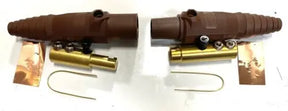 Hubbell SERIES 16 SINGLE POLE DEVICE (CAMLOCK) HBL300FBn, HBL300MBn PAIR Brown Hubbell