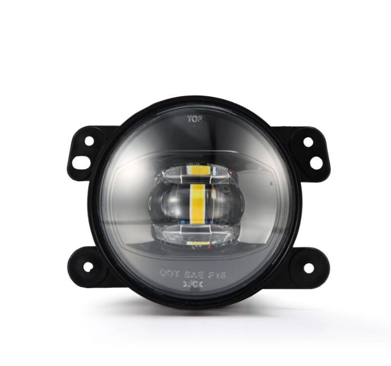 AlphaRex DoubleTap Dual Color LED Projector Fog Lights White and Amber | '18-Current JL Wrangler / '20-Current JT Gladiator