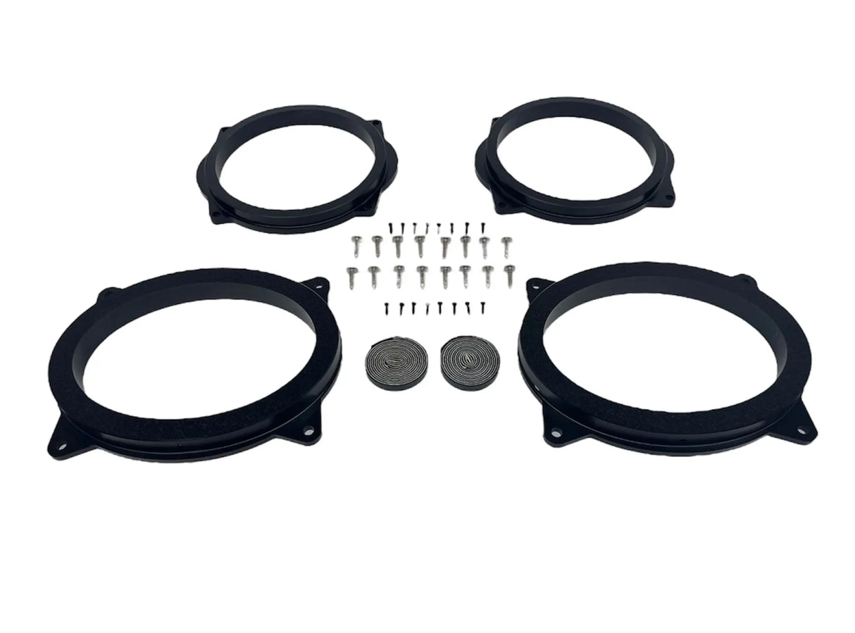 2012-2017 Toyota Camry & Avalon Speaker Adapters | 1-inch CNC-Machined HDPE Ten87 Design