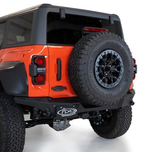Addictive Desert Designs Rock Fighter Rear Bumper | 2022+ Ford Bronco Raptor