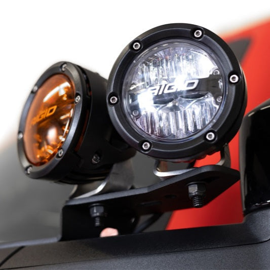 Addictive Desert Designs Dual Ditch Light Brackets | 2021+ Ford Bronco