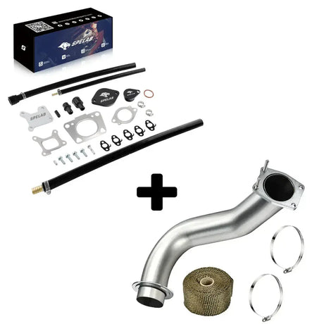 SPELAB 2017-2025 6.6L Duramax L5P EGR Valve Cooler Delete Kit