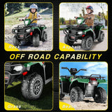 Electric 12V ATV Quad for Kids with 2 Speeds and 2x30W Motor