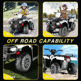 Electric 4-Wheeler Quad for Kids - 12V Battery Powered Ride-On with Dual Speeds