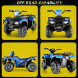 Electric 4-Wheeler Quad for Kids - 12V Battery Powered Ride-On with Dual Speeds