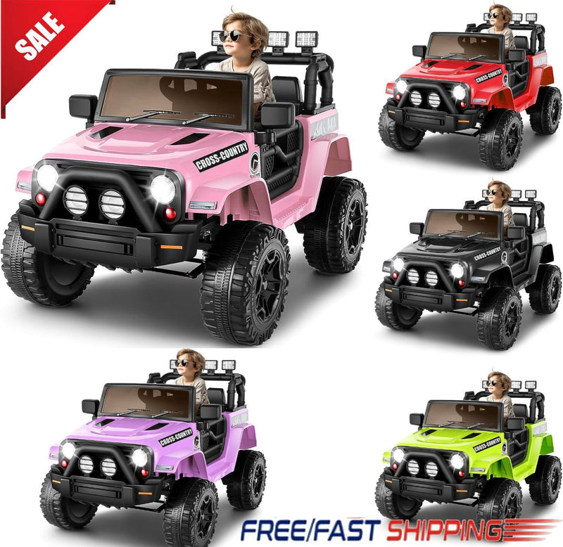 Electric 12V Battery-Powered Kids Ride-On Car with MP3 and Remote Control - Perfect Gift Toy