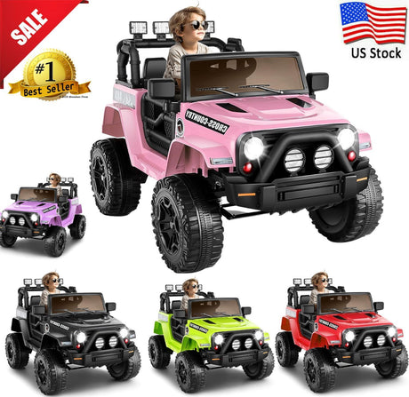 Electric 12V Battery-Powered Kids Ride-On Car with MP3 and Remote Control - Perfect Gift Toy
