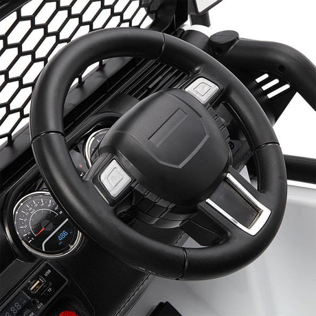 Electric 12V Kids Ride On Car with Remote Control and LED Lights - Perfect Gift for Little Drivers!