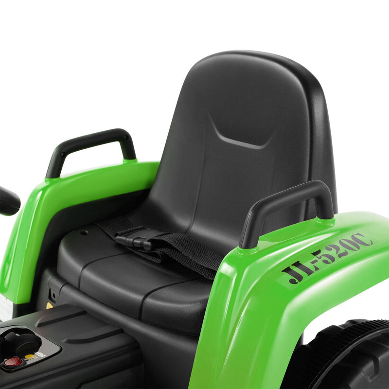 Electric 12V Kids Ride-On Excavator Truck with Music, Lights, and Remote Control