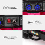 12V Electric Toy Jeep for Kids with Remote Control, USB, and Bluetooth Connectivity