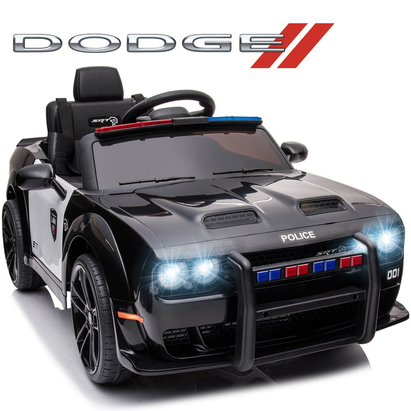 Electric 12V Police Car for Kids with Remote Control - Fun and Safe Ride-On Toy