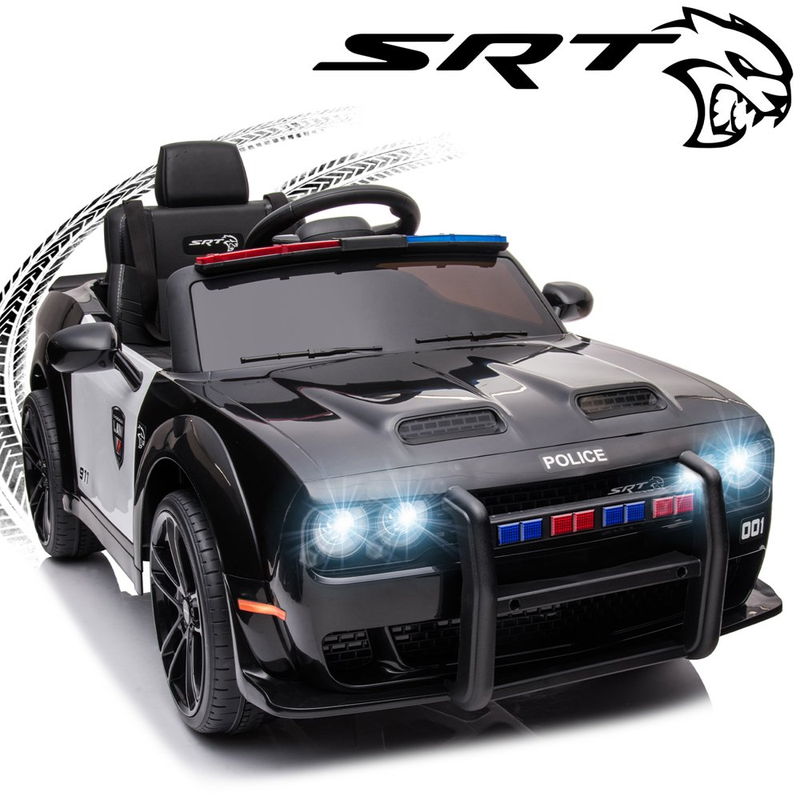 Electric 12V Police Car for Kids with Remote Control - Fun and Safe Ride-On Toy