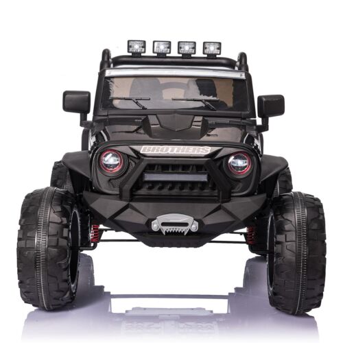 Electric 2-Seater Kids Ride-On Truck with Remote Control and 24V 9AH Battery