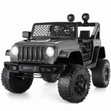 Electric Kids Ride On Truck Car with Remote Control, LED Lights, and Music - Perfect Xmas Gift!