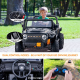KLOKICK 12V Ride On Truck with MP3 Player and Remote Control for Parent-Child Fun