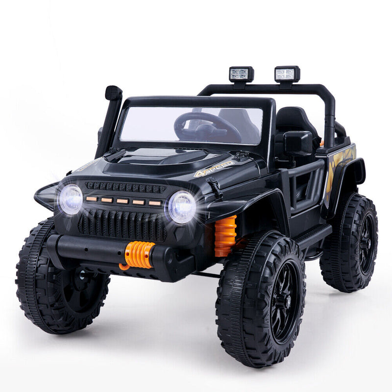 KLOKICK 12V Ride On Truck with MP3 Player and Remote Control for Parent-Child Fun