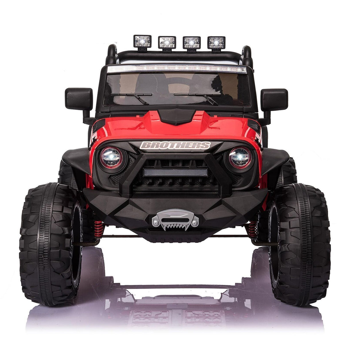 Electric 24V Battery-Powered Kids Ride On Jeep with USB, Bluetooth, and Remote Control