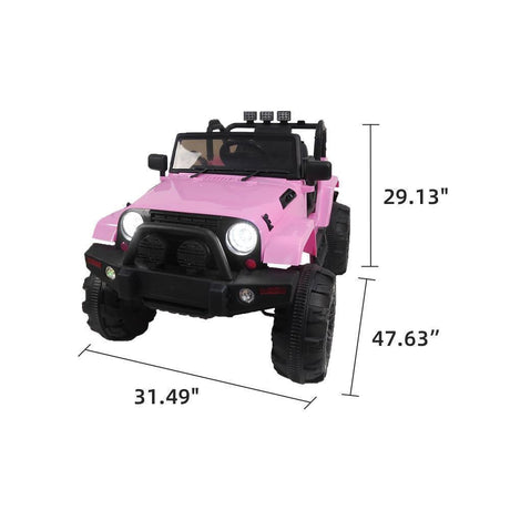 Electric 3-Speed Kids Ride On Truck with Remote Control - Perfect Gift for Young Drivers!