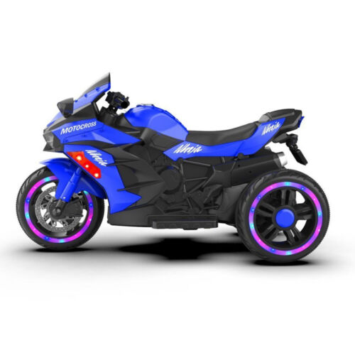 Electric 3-Wheel Motorbike for Kids with Rechargeable 12V Battery