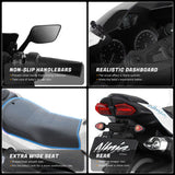 Electric 3-Wheel Motorbike for Kids with Rechargeable 12V Battery