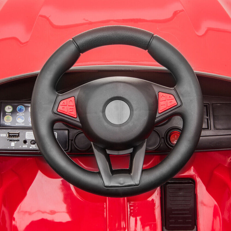 Electric 4 Colors 12V Kids Ride-On Car with 3 Speeds and Remote Control