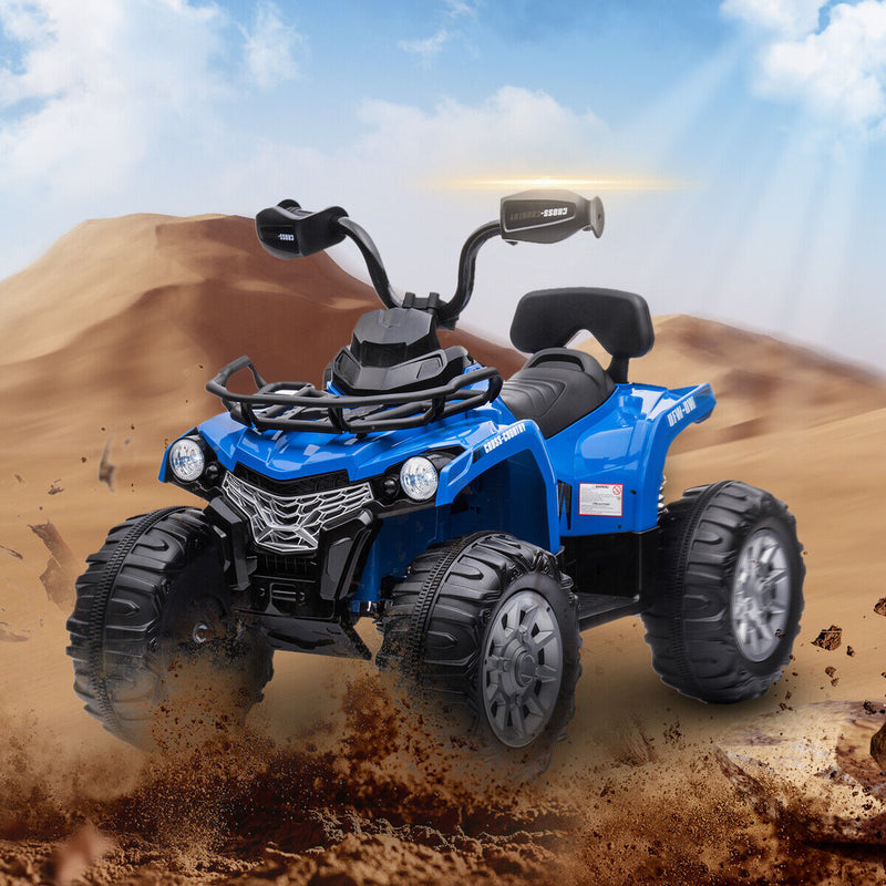 Electric 4-Wheel ATV Truck Car Toy for Kids Ages 3-8 - 12V Ride-On Fun!