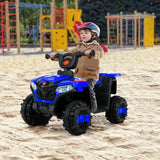 Electric 4-Wheel Beach Buggy for Kids with Forward/Reverse Switch - 6V ATV