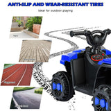 Electric 4-Wheel Beach Buggy for Kids with Forward/Reverse Switch - 6V ATV