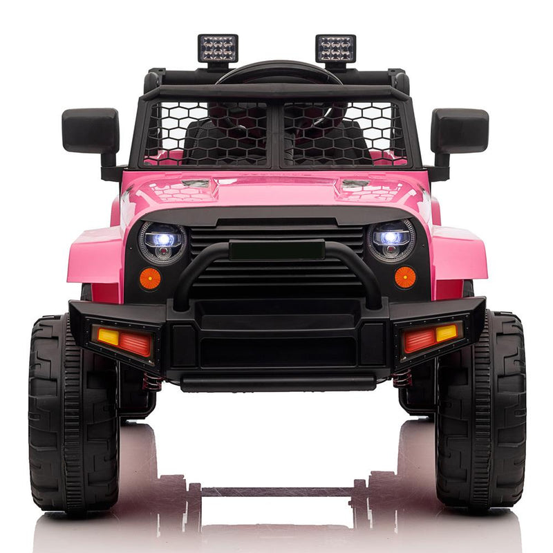 Electric 4-Wheel Ride-On Car Truck for Kids with Remote Control - 12V, 62 Lbs