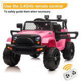 Electric 4-Wheel Ride-On Car Truck for Kids with Remote Control - 12V, 62 Lbs