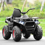 Electric 4-Wheeler ATV for Kids with 2 Speeds and LED Lights