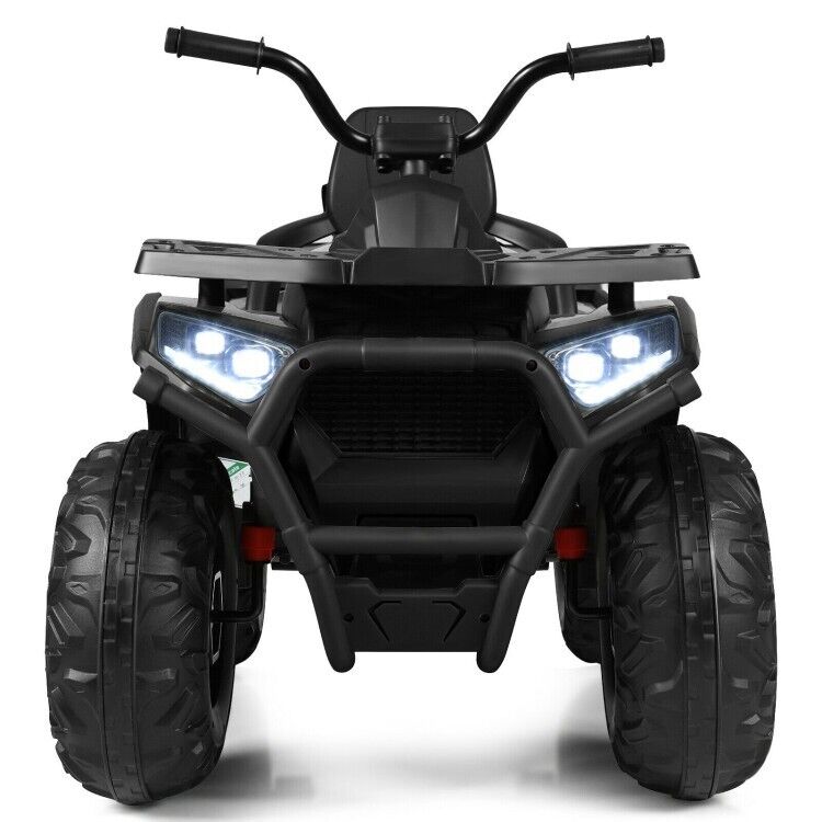Electric 4-Wheeler ATV for Kids with 2 Speeds and LED Lights