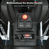 Electric 4-Wheeler ATV for Kids with 2 Speeds and LED Lights