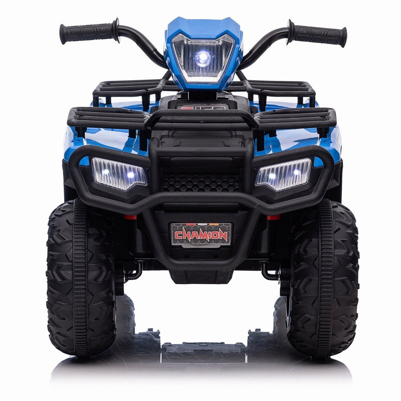 Electric 4-Wheeler ATV Quad for Kids with LED Lights, USB and MP3 Player - Suitable for Boys and Girls Alike!