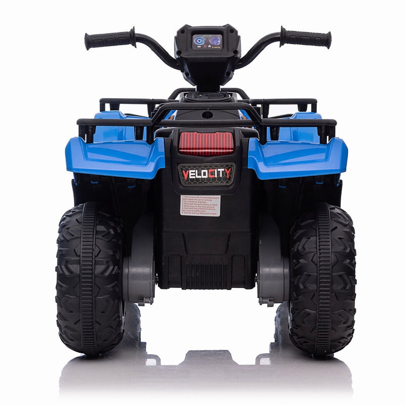 12V Kids Electric ATV Quad with LED, MP3, and USB - Fun 4-Wheeler Car Toy