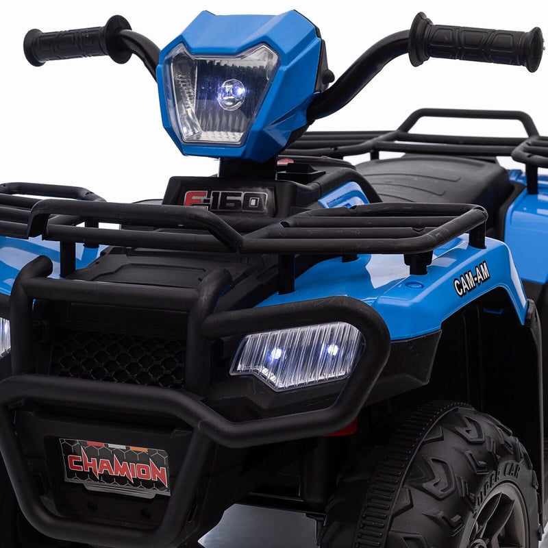 Electric 4-Wheeler ATV for Kids with AUX and USB Ports - 12V Ride-On Quad Car