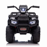 Electric 4-Wheeler ATV Quad for Kids with LED Lights, AUX Port, and USB