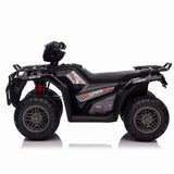 Electric 4-Wheeler ATV Quad for Kids with LED Lights, AUX Port, and USB