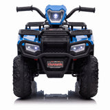 Kids 12V ATV with AUX & USB, Music & LED Lights - Battery-Powered 4 Wheeler